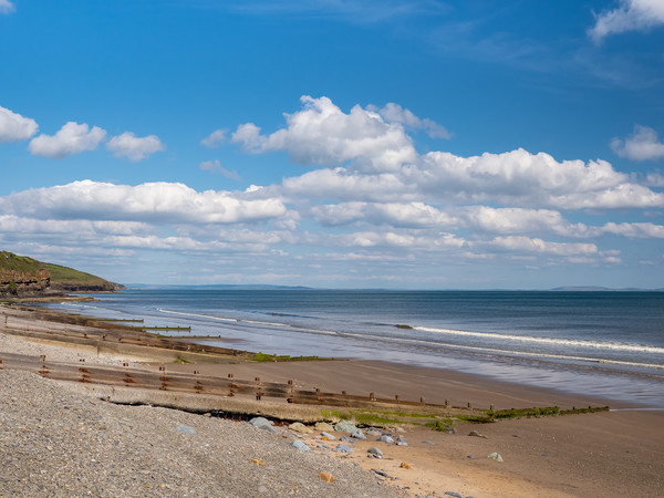 Amroth Beach, Pembrokeshire, Wales. Picture Board by Colin Allen