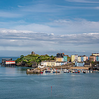Buy canvas prints of Tenby North Beach, Pembrokeshire, Wales. by Colin Allen
