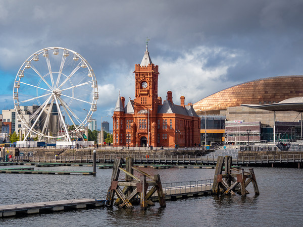 Cardiff Bay, Awe-inspiring Beauty Picture Board by Colin Allen