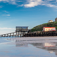 Buy canvas prints of Tenby Lifeboat Station, Pembrokeshire. by Colin Allen