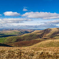 Buy canvas prints of Howgill Fells, Yorkshire. by Colin Allen
