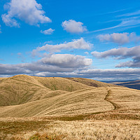 Buy canvas prints of Howgill Fells, Yorkshire. by Colin Allen