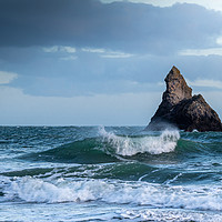 Buy canvas prints of Church Rock, Broadhaven, Pembrokeshire by Colin Allen