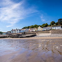 Buy canvas prints of Amroth Beach, Pembrokeshire, Wales. by Colin Allen