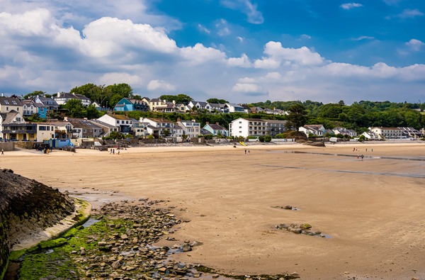 Saundersfoot Beach, Pembrokeshire, Wales. Picture Board by Colin Allen