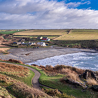 Buy canvas prints of Abereiddy Beach, Pembrokeshire, Wales by Colin Allen