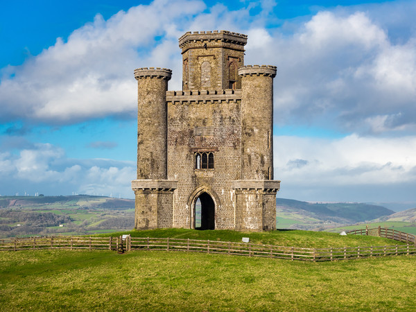 Paxton's Tower Folly,  Carmarthenshire. Picture Board by Colin Allen