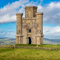 Buy canvas prints of Paxton's Tower Folly,  Carmarthenshire. by Colin Allen