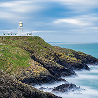 Buy canvas prints of Strumble Head Lighthouse, Pembrokeshire, Wales. by Colin Allen