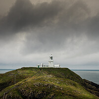 Buy canvas prints of Strumble Head Lighthouse, Pembrokeshire, Wales. by Colin Allen