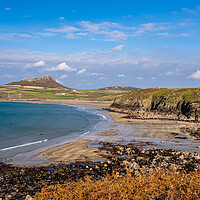 Buy canvas prints of Whitesands Bay, Pembrokeshire, Wales. by Colin Allen