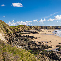 Buy canvas prints of Marloes ,St Brides Bay, Pembrokeshire Wales. by Colin Allen