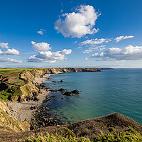 Buy canvas prints of Serene Beauty of Marloes Sands by Colin Allen
