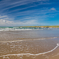 Buy canvas prints of Aberffraw Beach, Anglesey, Wales. by Colin Allen