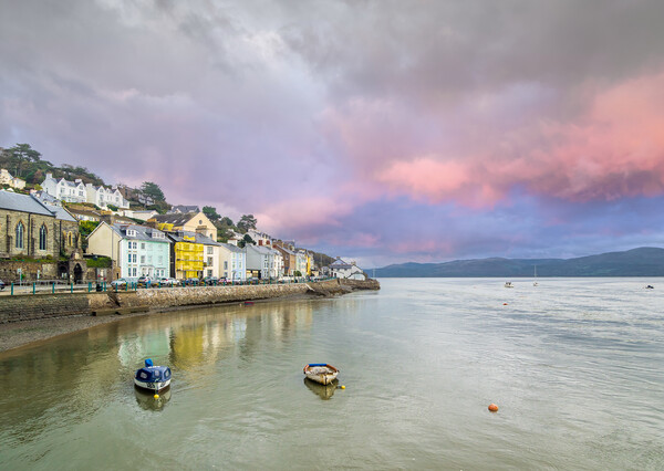 Aberdovey at High Tide. Picture Board by Colin Allen