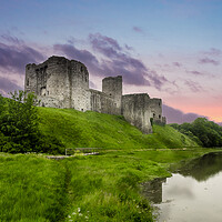 Buy canvas prints of Kidwelly Castle, Carmarthenshire, Wales. by Colin Allen