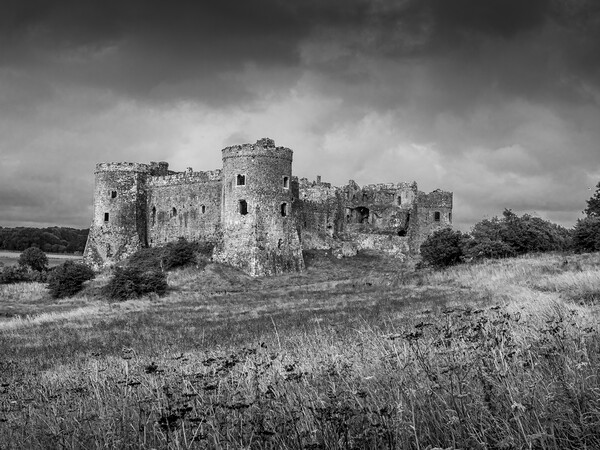 Carew Castle, Pembrokeshire. Picture Board by Colin Allen