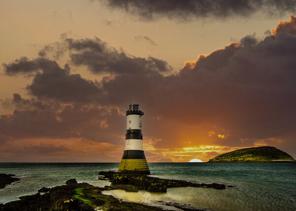Penmon Lighthouse, Anglesey. Picture Board by Colin Allen