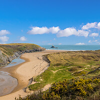 Buy canvas prints of Broadhaven - Bosherston, Pembrokeshire. by Colin Allen