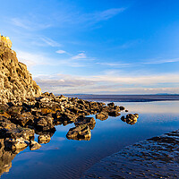 Buy canvas prints of Pendine Reflections.  by Colin Allen