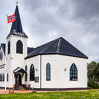 Buy canvas prints of Norwegian Church, Cardiff by Colin Allen