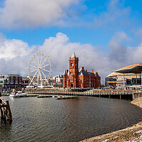Buy canvas prints of  Cardiff Bay, Wales. by Colin Allen