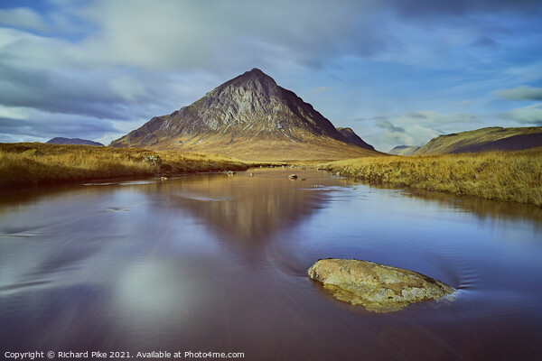 Buachaille Etive Mor Picture Board by Richard Pike