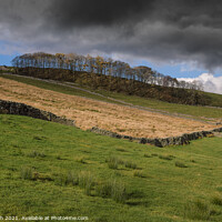 Buy canvas prints of Storm Clouds in Wensleydale, Yorkshire Dales by Len Pugh