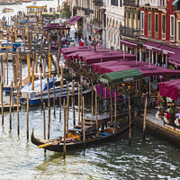 Buy canvas prints of Grand Canal Venice by Len Pugh