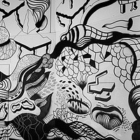 Buy canvas prints of Street Art Graffiti in Melbourne by Jenny Dignam