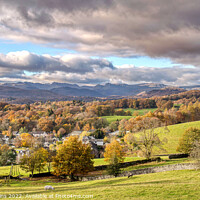 Buy canvas prints of Holbeck Autumn Lake District by George Hopkins