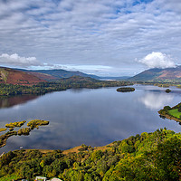 Buy canvas prints of Derwent Water from Surprise View by George Hopkins