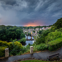 Buy canvas prints of Knaresborough North Yorkshire by mike morley