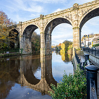 Buy canvas prints of Knaresborough North Yorkshire by mike morley