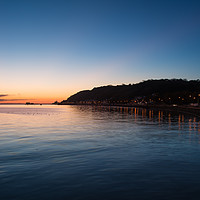 Buy canvas prints of Minutes before sunrise at Mumbles. by Bryn Morgan