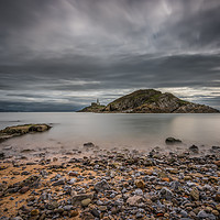 Buy canvas prints of Mumbles lighthouse - Long exposure. by Bryn Morgan