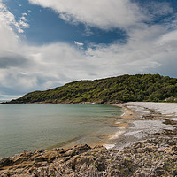 Buy canvas prints of The beautiful Pwll du bay. by Bryn Morgan