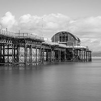 Buy canvas prints of The new Lifeboat house on Mumbles pier. by Bryn Morgan
