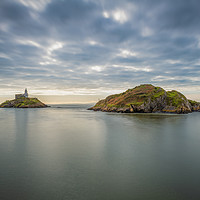 Buy canvas prints of The Islands at Mumbles by Bryn Morgan