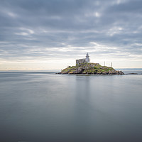 Buy canvas prints of Mumbles lighthouse. by Bryn Morgan