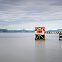 Buy canvas prints of The old lifeboat house at Mumbles. by Bryn Morgan