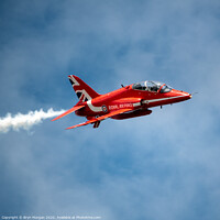 Buy canvas prints of The Red Arrows, the Royal Air Force Aerobatic Team by Bryn Morgan