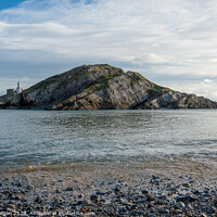 Buy canvas prints of Mumbles lighthouse by Bryn Morgan