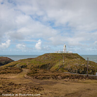 Buy canvas prints of Strumble head lighthouse by Bryn Morgan