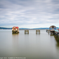 Buy canvas prints of The old lifeboat station on Mumbles pier by Bryn Morgan