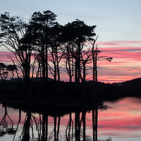 Buy canvas prints of Reflection in the Highlands by Steve Lansdell