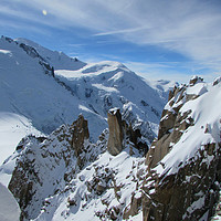 Buy canvas prints of Mont Blanc                                by alan todd