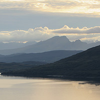 Buy canvas prints of       The Mountains of Skye                        by alan todd
