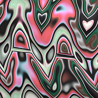 Buy canvas prints of Fractal Graffiti by Vickie Fiveash