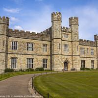 Buy canvas prints of Leeds Castle in Kent, UK by Chris Dorney
